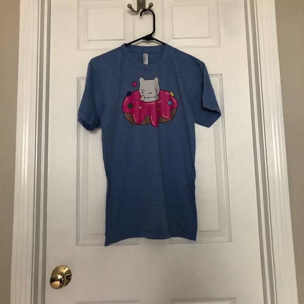 NWOT Donut/cat t-shirt